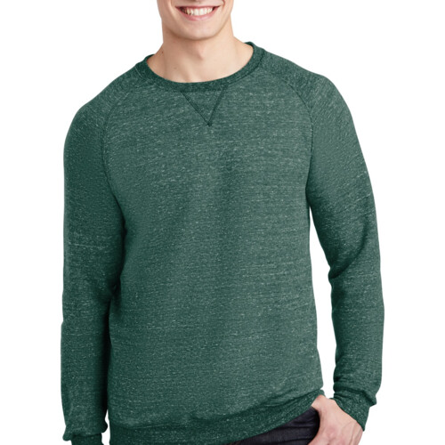 Jerzees Snow Heather French Terry Raglan Crew 91M Snow Heather French Terry Raglan Crew Thumbnail