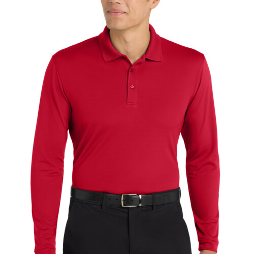 Port Authority Dry Zone ® UV Micro Mesh Long Sleeve Polo K110LS Dry Zone ® UV Micro Mesh Long Sleeve Polo Thumbnail