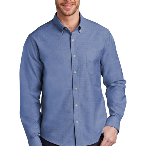 Port Authority Untucked Fit SuperPro Oxford S651 Untucked Fit SuperPro Oxford Thumbnail