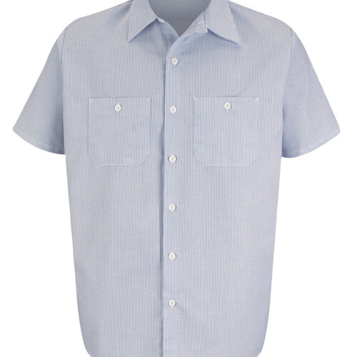 Men's Industrial Stripe Work Shirt Thumbnail