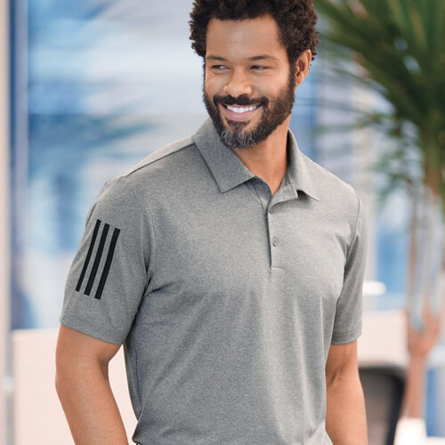 Adidas Men's Floating 3-Stripes Polo A480 Men's Floating 3-Stripes Polo Thumbnail