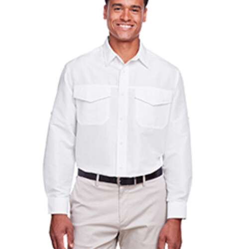 Harriton Men's Key West Long-Sleeve Performance Staff Shirt M580L Men's Key West Long-Sleeve Performance Staff Shirt Thumbnail