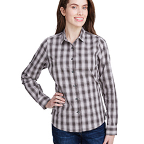 Artisan Collection by Reprime Ladies' Mulligan Check Long-Sleeve Cotton Shirt RP350 Ladies' Mulligan Check Long-Sleeve Cotton Shirt Thumbnail