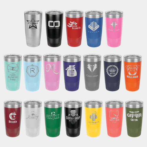 Polar Camel 20 oz. Ringneck Vacuum Insulated Tumbler w/Lid Thumbnail