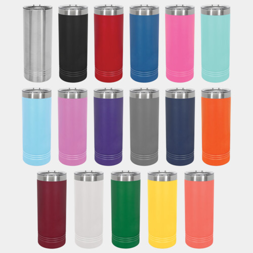 Polar Camel 22 oz. Skinny Tumbler with Slider Lid Thumbnail