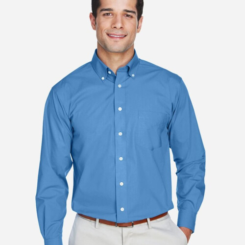 Devon & Jones Men's Tall Crown Collection® Broadcloth Woven Dress Shirt D620T Men's Tall Crown Collection® Broadcloth Woven Dress Shirt Thumbnail