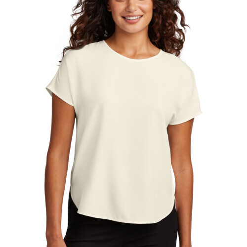 Mercer+Mettle Women's Stretch Crepe Crew MM2015 Women's Stretch Crepe Crew Thumbnail