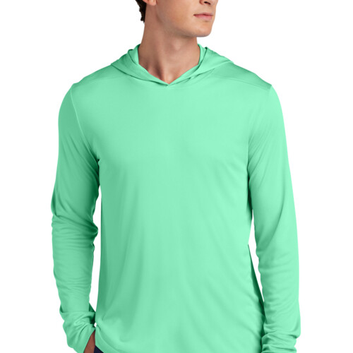Sport Tek Posi UV ® Pro Long Sleeve Hoodie ST420LSH Posi UV ® Pro Long Sleeve Hoodie Thumbnail