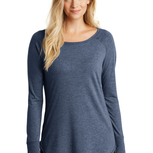 District Women's Perfect Tri ® Long Sleeve Tunic Tee DT132L Women's Perfect Tri ® Long Sleeve Tunic Tee Thumbnail