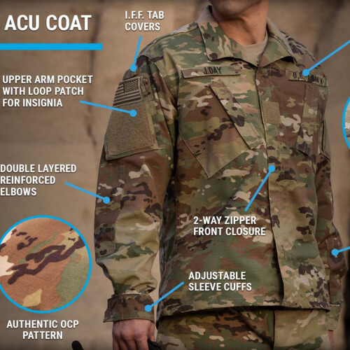 Men's OCP ACU Coat NYCO Thumbnail