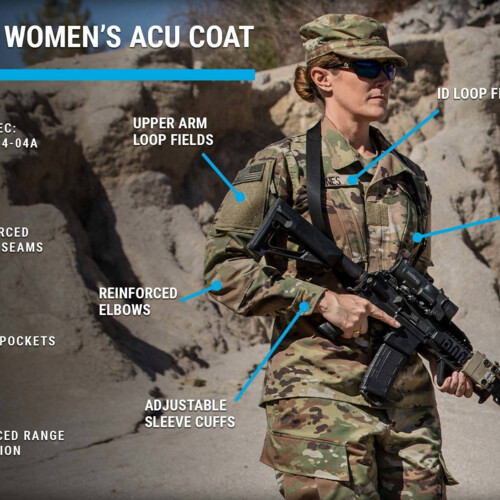 Women's OCP ACU Coat NYCO Thumbnail